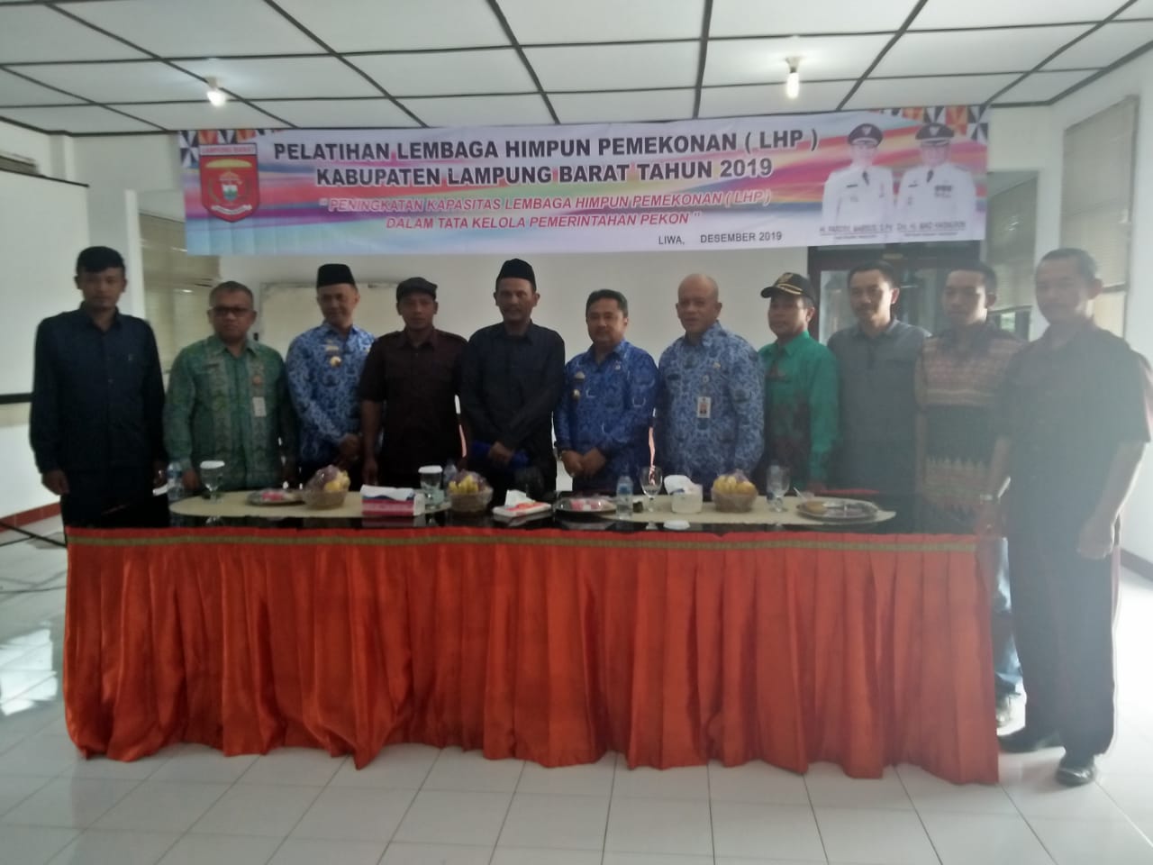 Sekda Lambar Akmal Abd Nasir Buka Pelatihan LHP dan LPMP