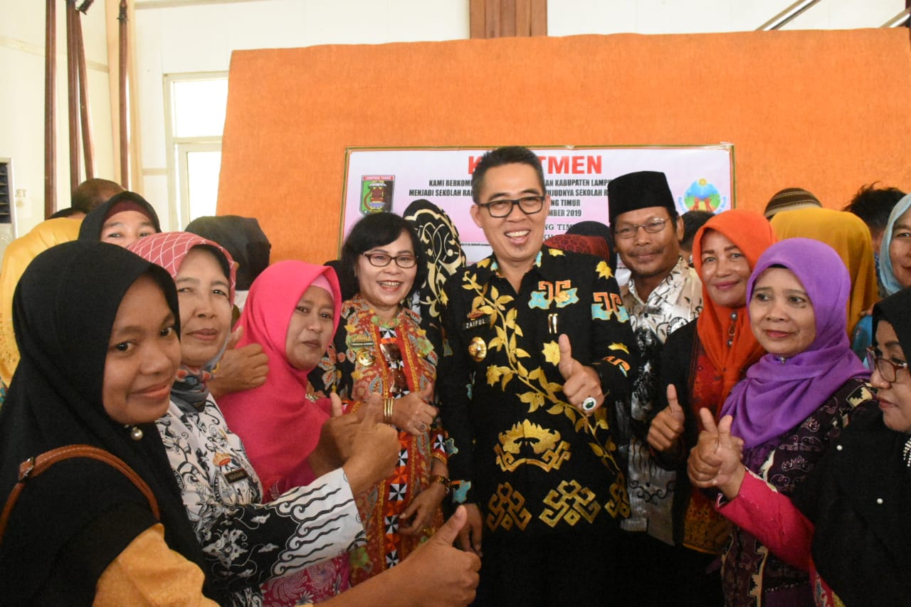 Bupati Zaiful Bokhari : Pemkab Lamtim Dapatkan Kategori Layak Anak Pratama