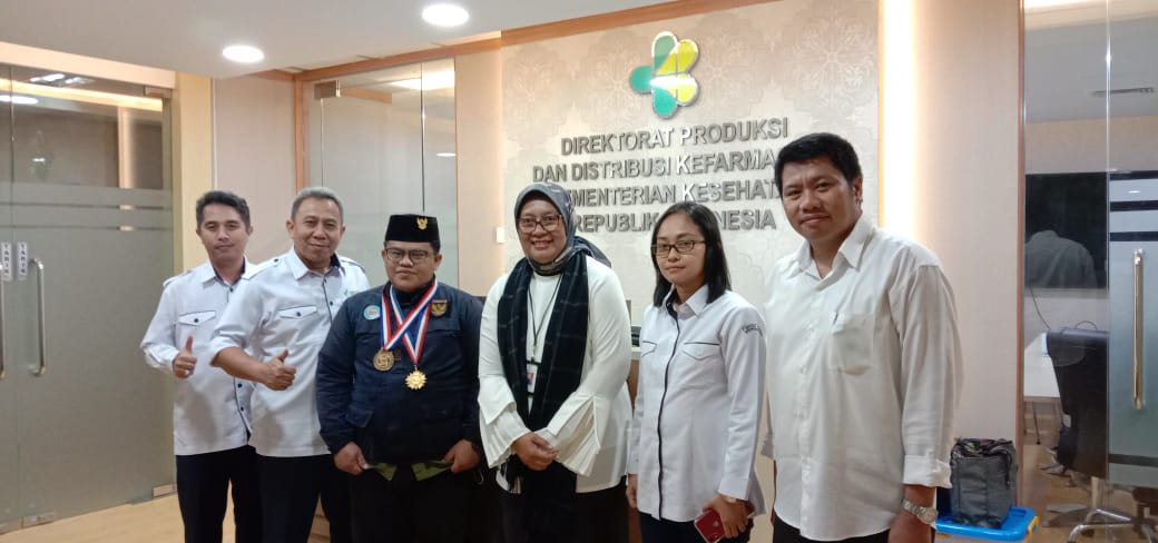 Kemenkes RI Dukung Perizinan Pabrik CV. Biofar Shrimp Skincare