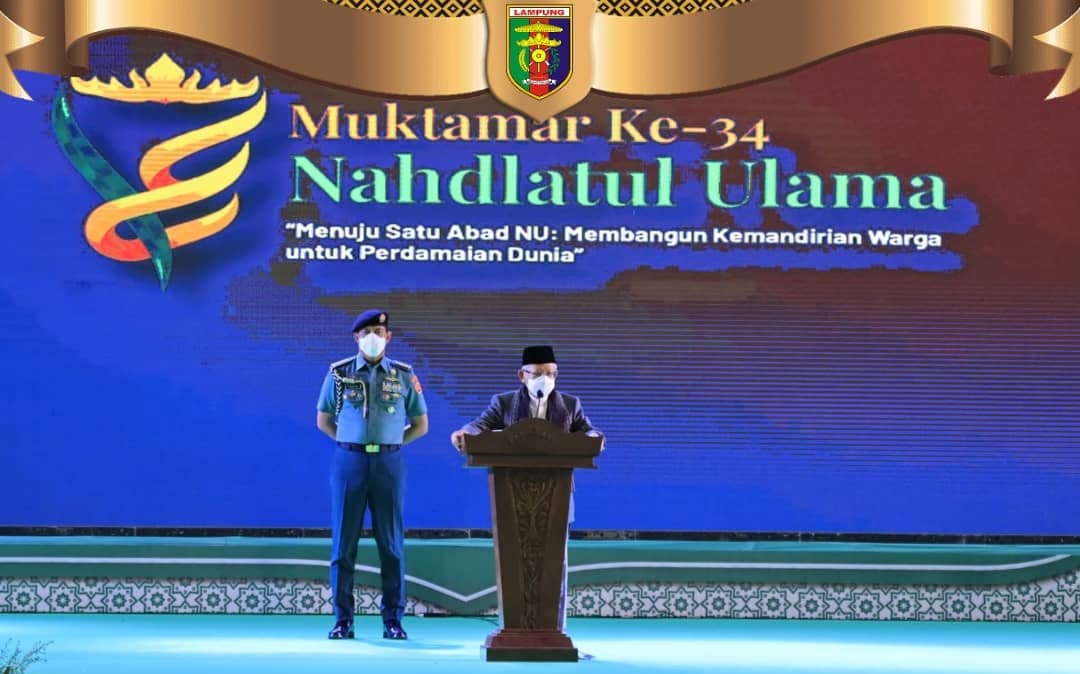 Wakil Presiden Indonesia Tutup Muktamar NU Ke-34, Gubernur Lampung Arinal Ucapkan Selamat Atas Suksesnya Muktamar
