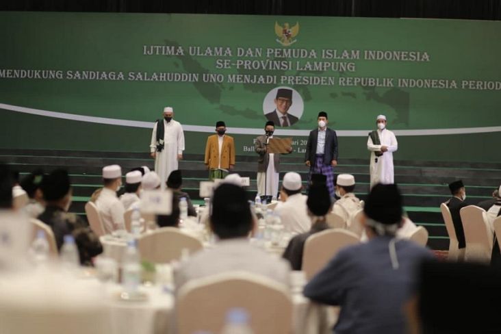 Sah! Ulama di Lampung Dukung Sandiaga Uno Jadi Presiden 2024