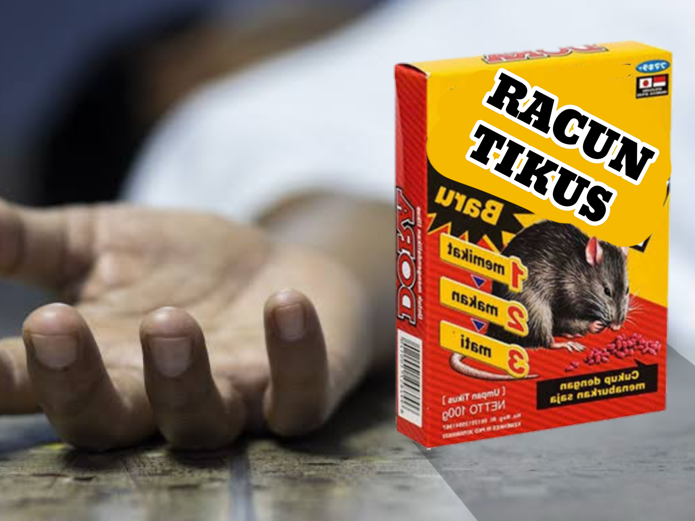 Nasib Malang Menimpa Janda dan Balitanya, Meregang Nyawa Usai Meminum Racun Tikus Dirumahnya Sendiri