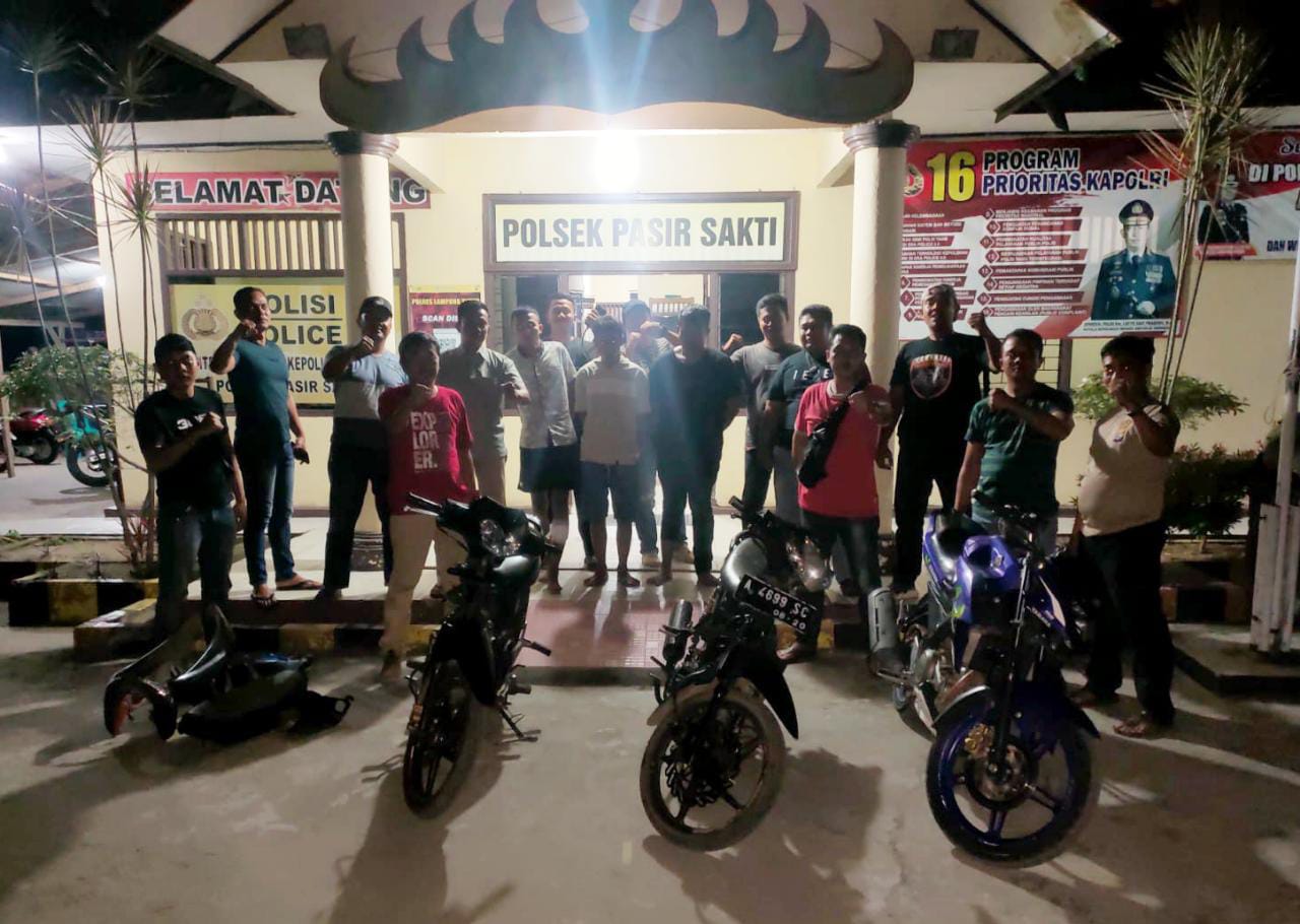 Melawan Saat Ditangkap, Pelaku Curat Ranmor di Dor Tekab 308 Gabungan Polres Lamtim