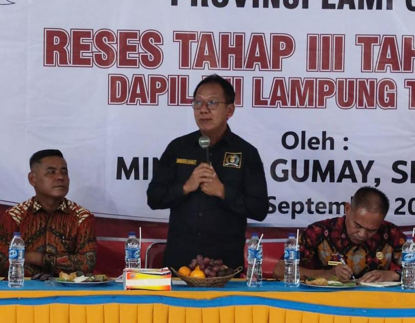 Ketua DPRD Gelar Reses di SMKN 2 dan 3 Terbanggi Besar