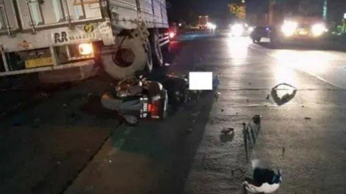 Terjadi Kecelakaan Maut di Jalan Lintas Tubaba, 2 Orang Tewas Seketika!