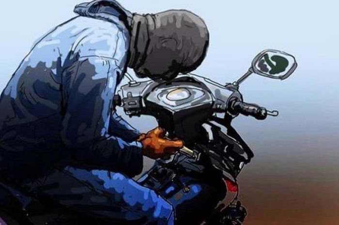 Ketahuan Penjual Nasi Goreng, Pencuri Motor di Bandar Lampung Dilempari Kursi