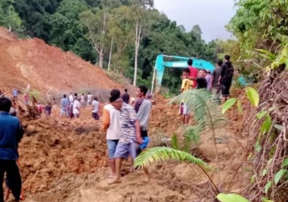 Kades di Aceh Tertimbun Longsor Tambang Emas Ilegal Ditemukan Tidak Bernyawa