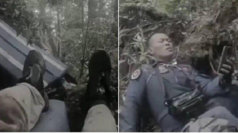 Helikopter yang Ditumpangi Kapolda Jambi Mendarat Darurat di Bukit Tamia, Kondisi Tangan Patah Menunggu Dievakuasi