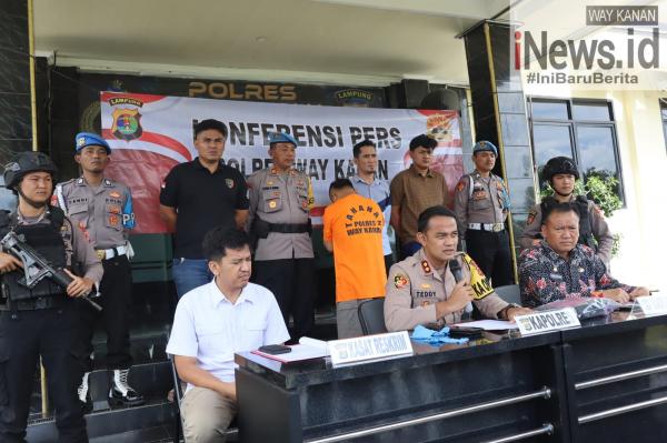 Seorang Pria Di Way Kanan Bawa Kabur Perempuan di Bawah Umur, Pelaku Berhasil Diamankan