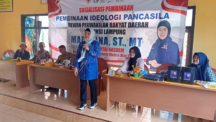Anggota Komisi IV DPRD Lampung Mardiana Adakan Sosialisasikan IPWK di Pekurun Barat