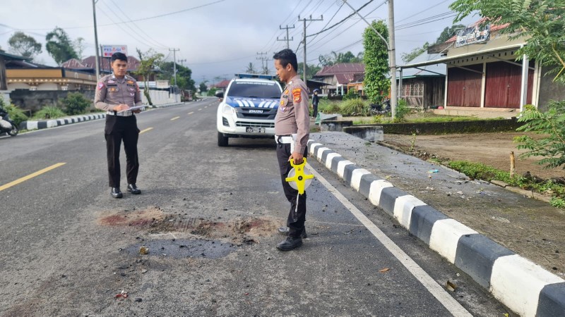 Tabrak Truk Sampah, Seorang Pelajar di Lampung Barat Tewas