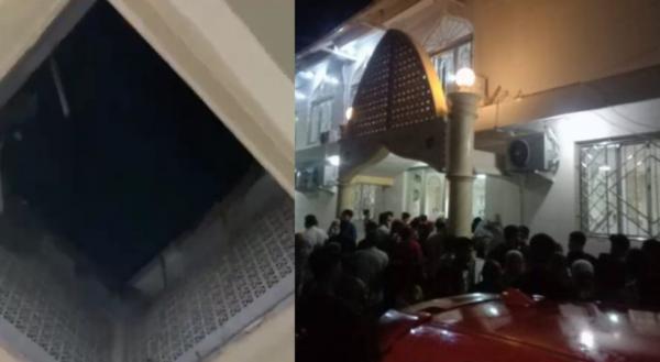 Viral ! Kubah Masjid di Makassar Runtuh, Belasan Orang Tertimpa saat Tarawih