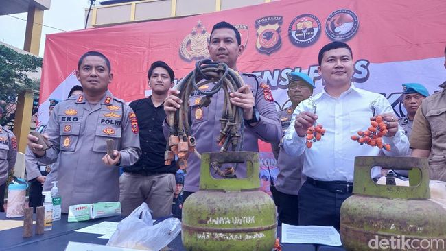 Sindikat Pengoplos Gas Elpiji di Bogor Berhasil Ditangkap Polisi, 987 Tabung Disita