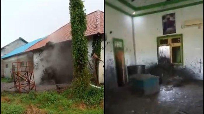 Heboh ! Semburan Lumpur Panas Disertai Ledakan dan Percikan Api Terjadi di Mempawah Kalbar