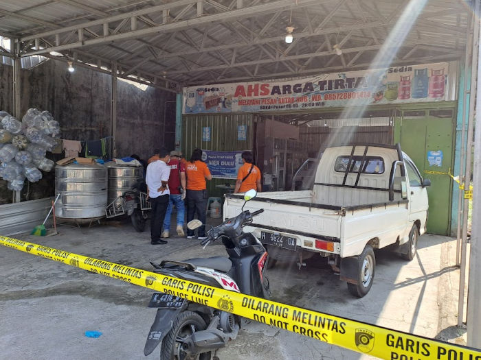 Sesosok Mayat Ditemukan Dicor di Tembalang Semarang, Diduga Pemilik Depot Air Isi Ulang