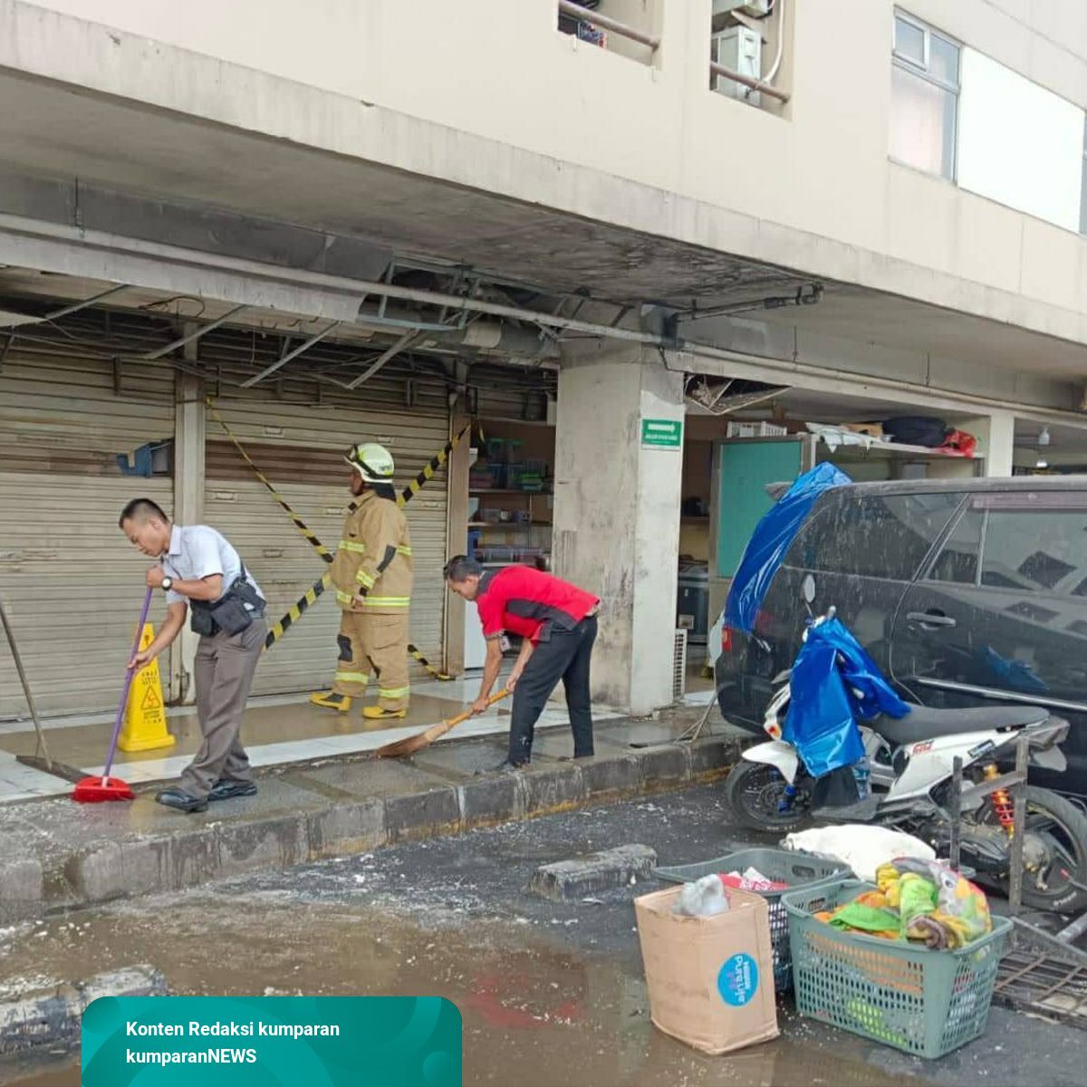 Ledakan Terdengar di Apartemen Kalibata City, Pemadam Kebakaran Merapat