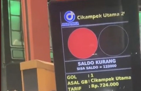 Viral! Pengendara Bayar Tol Cikampek Rp 724.000, Jasa Marga Buka Suara