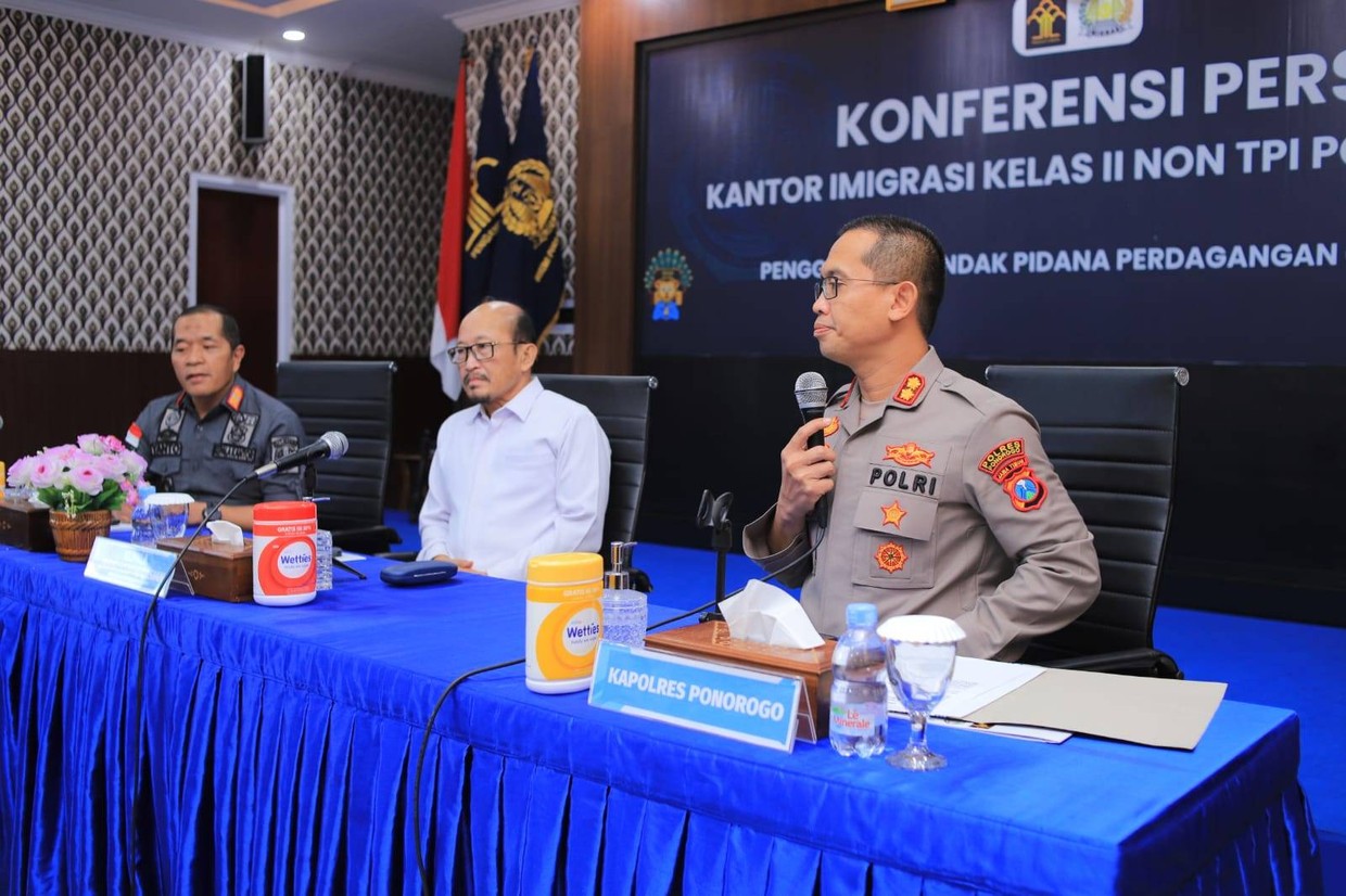 Imigrasi Ponorogo Berhasil Tangkap 5 Orang yang Terlibat Sindikat Perdagangan Ginjal