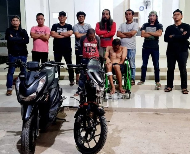 Tekab 308 Polres Tubaba Berhasil Tangkap dan Tembak Kaki Pelaku Begal
