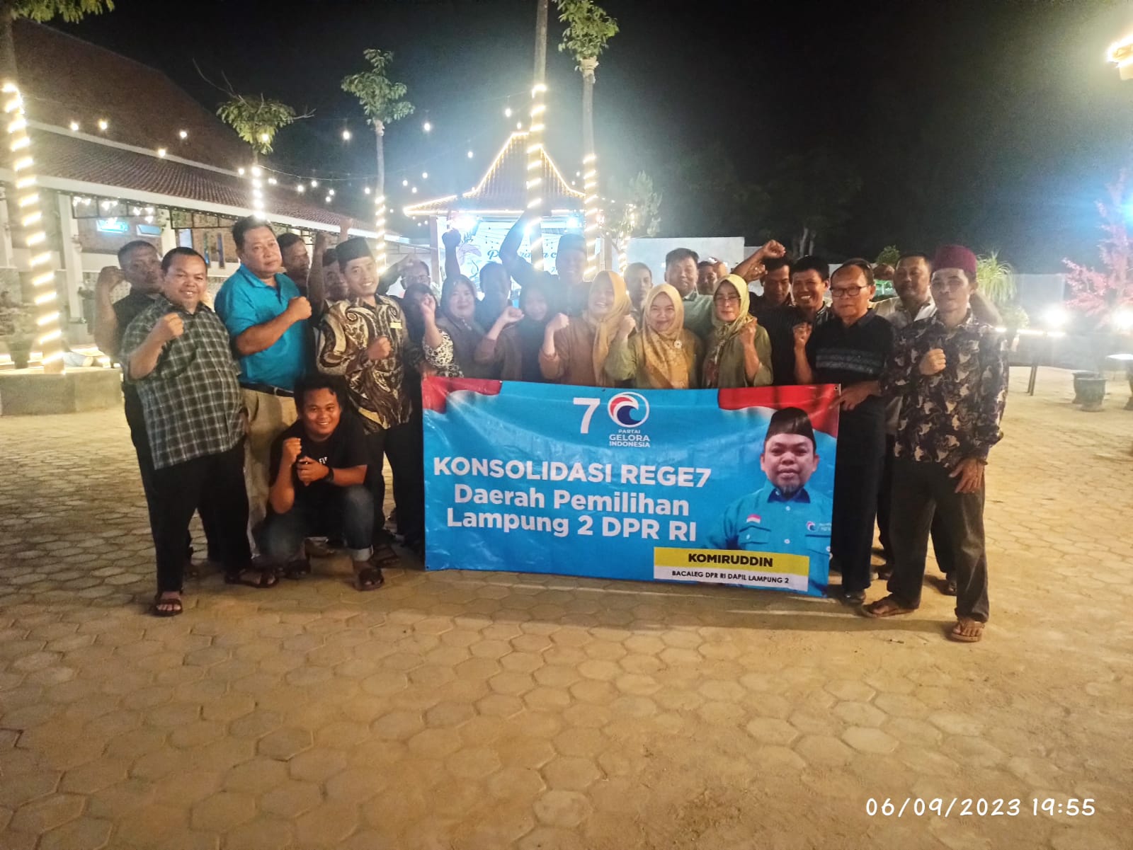 KONSOLIDASI RELAWAN, Komiruddin Optimistis Melenggang ke Senayan