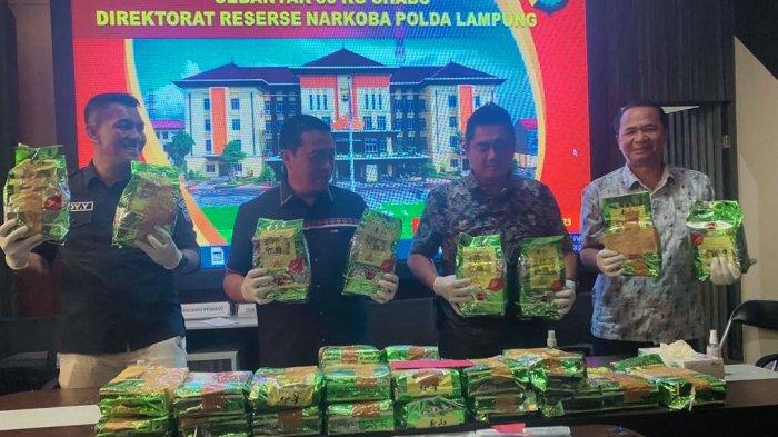 Mantap Penyelundupan 30 Kilogram Sabu Lewat Bakauheni Berhasil Digagalkan Polda Lampung