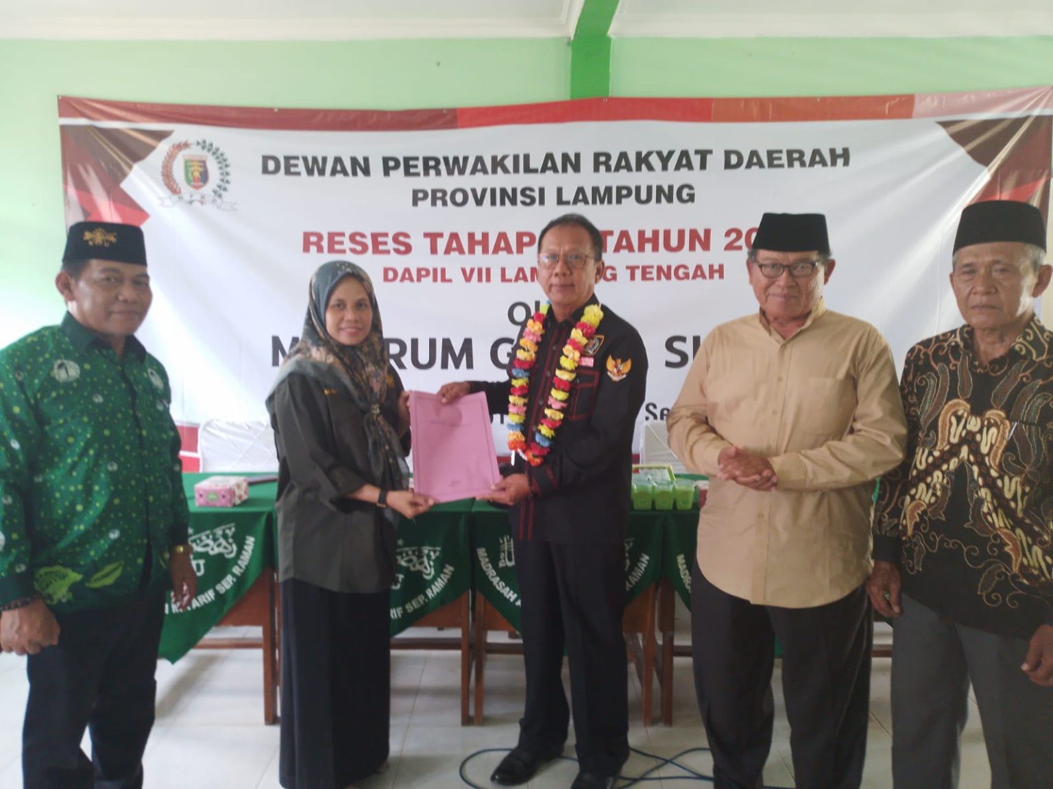 Ketua DPRD Lampung Mingrum Gumay Gelar Reses Tahap III di SMA MA Ma’arif