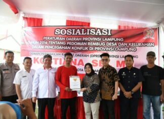 Anggota DPRD Lampung Kostiana, Ajak Masyarakat Hindari Gesekan Jelang Pemilu 2024