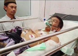 Dua Orang Pria di Lampung Tengah Terlibat Duel Berdarah Gara-Gara Bocah Main Petasan