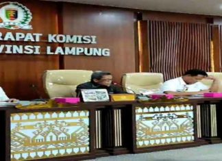 Proyek Bendungan Margatiga, Komisi 1 DPRD Lampung Gelar RDP