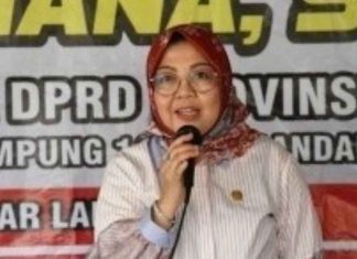 Kostiana Ketua Fraksi PDIP DPRD Lampung Sosialisasi Pembinaan IPWK