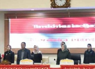 DPRD Propinsi Lampung Rapat Paripurna Laporan Pansus LHP BPK