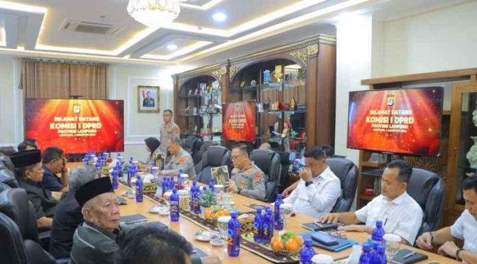 Komisi 1 DPRD Lampung Sambangi Polda Tanyakan Kasus Marga Tiga