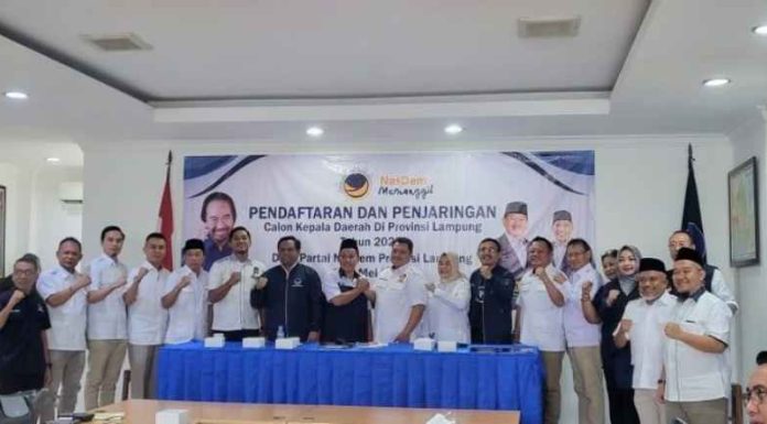 Fraksi Gerindra DPRD Lampung Kompak Dukung Rahmat Mirzani Djausal