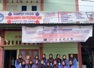 LKP Gama Lampung Timur Gelar Program Pendidikan Kecakapan Wirausaha (PKW) Tata Busana Bersama Kemendikbudriste