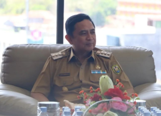 Pjs. Walikota Bandar Lampung Bapak Budhi Darmawan Melakukan Audensi Bersama Kepala Kantor Wilayah Bapak Dodot Adikoeswanto Kementrian Hukum dan Hak Asasi Manusia