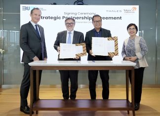 Perkuat Keamanan Siber dan Percepat Pengembangan Smart City, Telkom Gandeng Thales