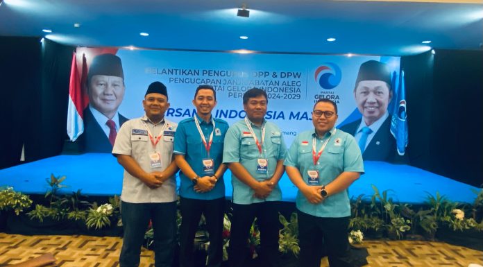 Pimpinan Partai Gelora Lampung Apresiasi Kepengurusan Sebelumnya, Siap Lanjutkan Perjuangan
