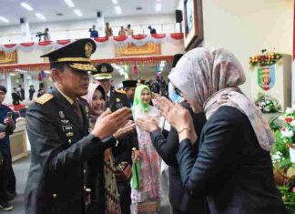 Danrem 043/Gatam Hadiri Sidang Paripurna DPRD Provinsi Lampung