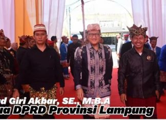 Ketua DPRD Lampung Hadiri Acara Adat Angkon Anak di Kalianda, Dukung Pelestarian Budaya Lokal