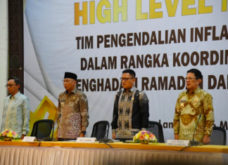 Ketua DPRD Lampung Hadiri High Level Meeting TPID untuk Pengendalian Inflasi Jelang Ramadan dan Idul Fitri 2025