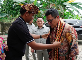 Ketua DPRD Lampung Hadiri Pelantikan Pemuda Bali Bersatu Provinsi Lampung