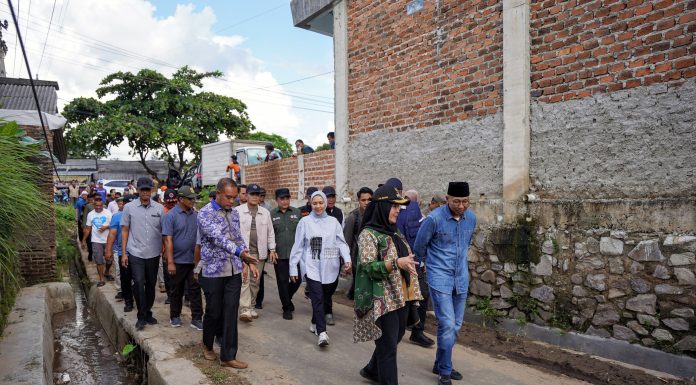 Gubrnur dan Walikota Tinjau Dampak Banjir, Masyarakat Apresiasi Penangan Banjir Pemkot Bandar Lampung