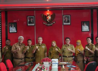 Pemerintah Kota Bandar Lampung Tenerima Audiensi Bupati Pesawaran, Ini Pembahasannya