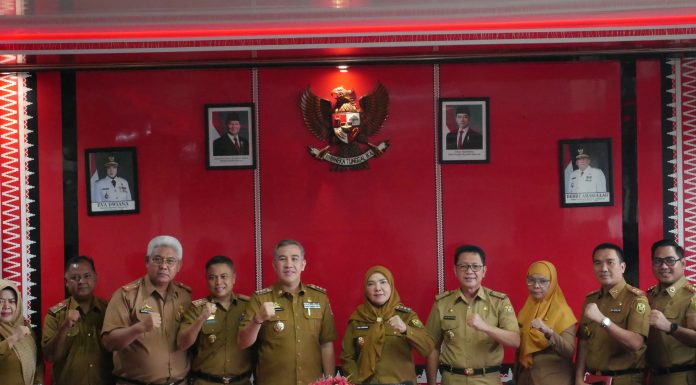 Pemerintah Kota Bandar Lampung Tenerima Audiensi Bupati Pesawaran, Ini Pembahasannya