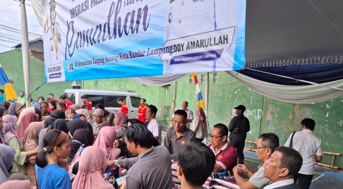 Masyarakat Bandar Lampung Antusias Hadiri Operasi Pasar Murah Ramadhan Pemkot Bandar Lampung