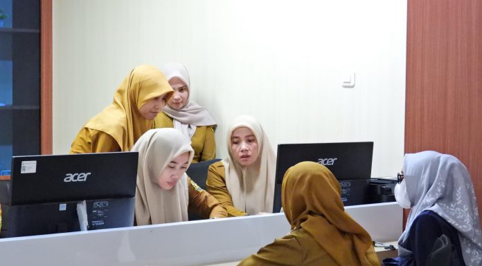 Walikota Bandar Lampung Hj. Eva Dwiana Sidak Hari Masuk Kerja Usai Libur Lebaran