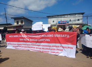 Warga Panjang Tolak Provokasi Atas Nama Korban Banjir