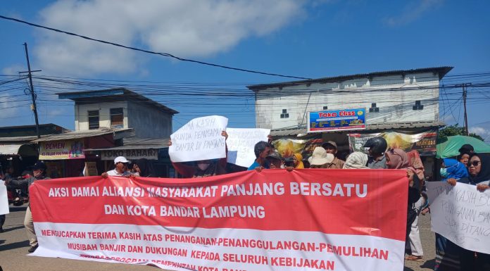 Warga Panjang Tolak Provokasi Atas Nama Korban Banjir