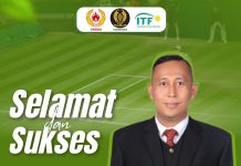 Eko Hari Anandito S.IP, M.M sebagai PLT Ketua PELTI Kab. Tanggamus Lampung