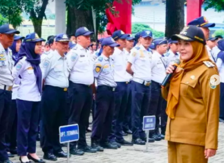 Wali Kota Eva Dwiana Berikan Arahan dan Motivasi kepada Jajaran Dinas Perhubungan Kota Bandar Lampung